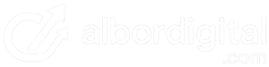 logo completo albor blanco